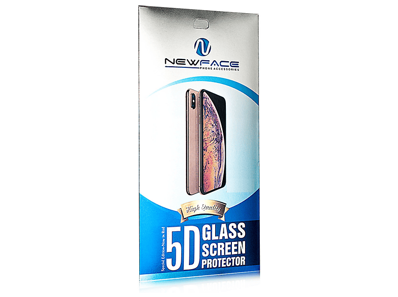 NEWFACE Realme 5i Uyumlu 5D Eko Cam Ekran Koruyucu