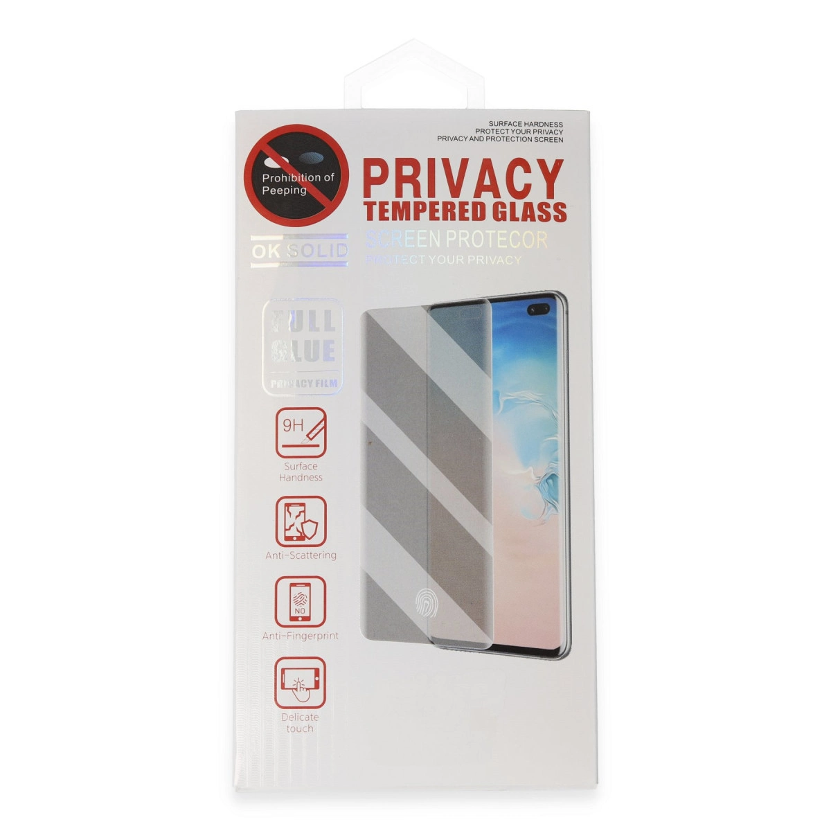 NEWFACE Samsung Galaxy S21 Plus Uyumlu Hayalet Edge Cam Ekran Koruyucu