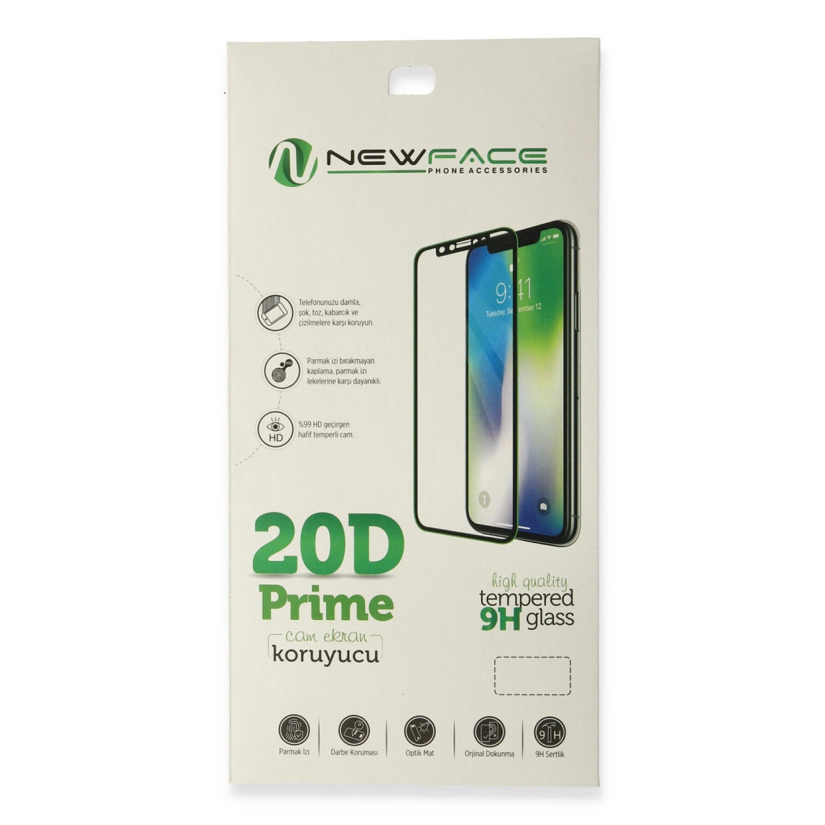 NEWFACE Xiaomi Redmi Note 10 Pro Uyumlu 20D Premium Cam Ekran Koruyucu