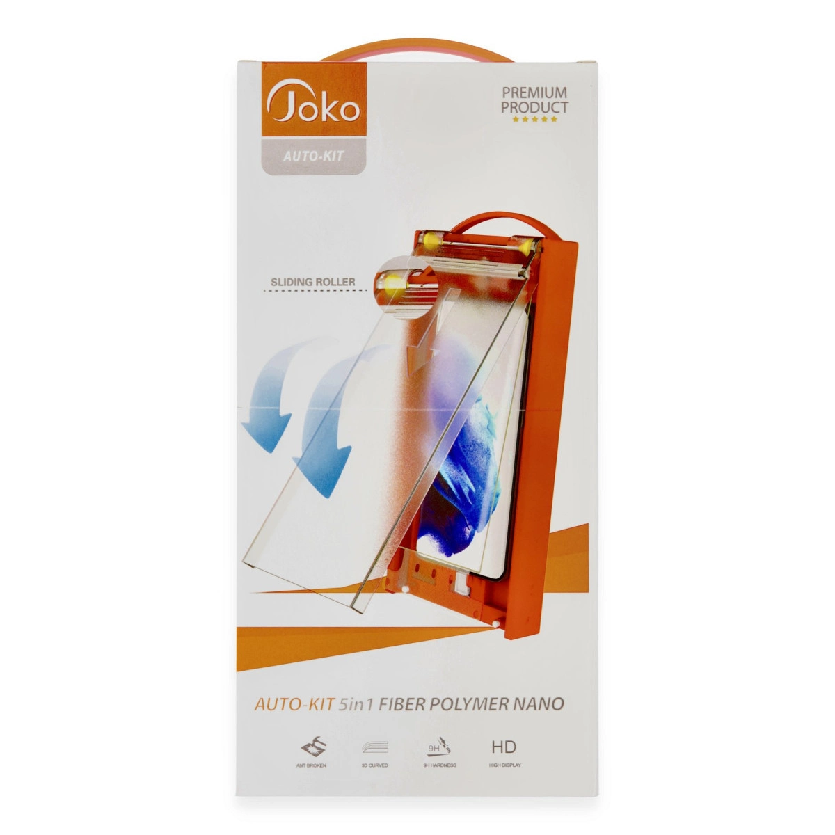 NEWFACE Samsung Galaxy S22 Ultra Uyumlu Autokit 5'i Bir Arada Fiber Polymer Nano Ekran Koruyucu