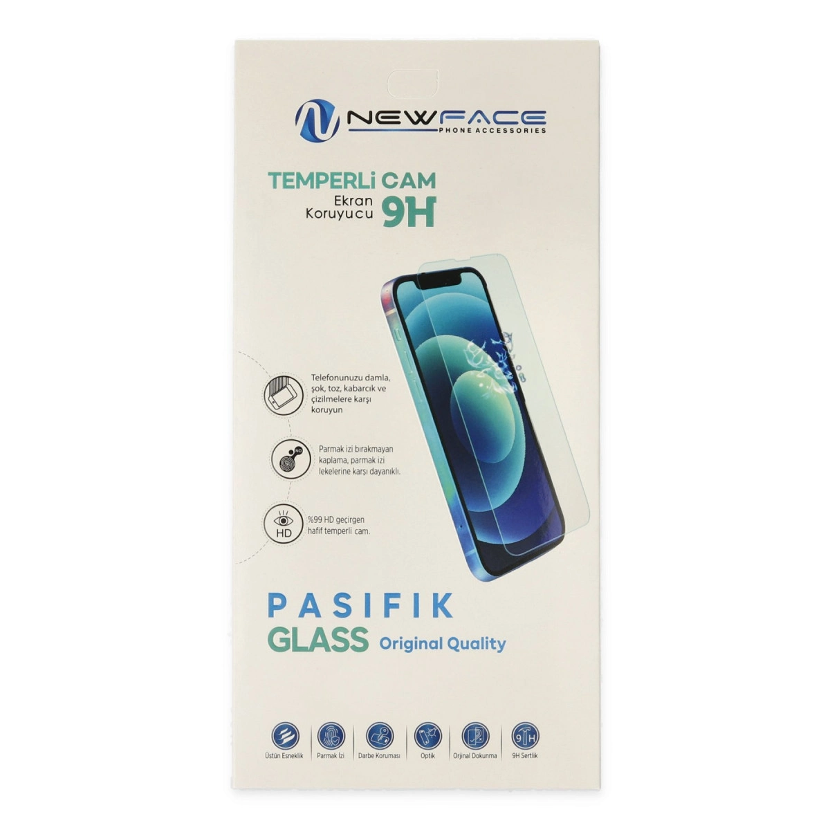 NEWFACE Samsung Galaxy A57 5G Uyumlu Pasifik Cam Ekran Koruyucu