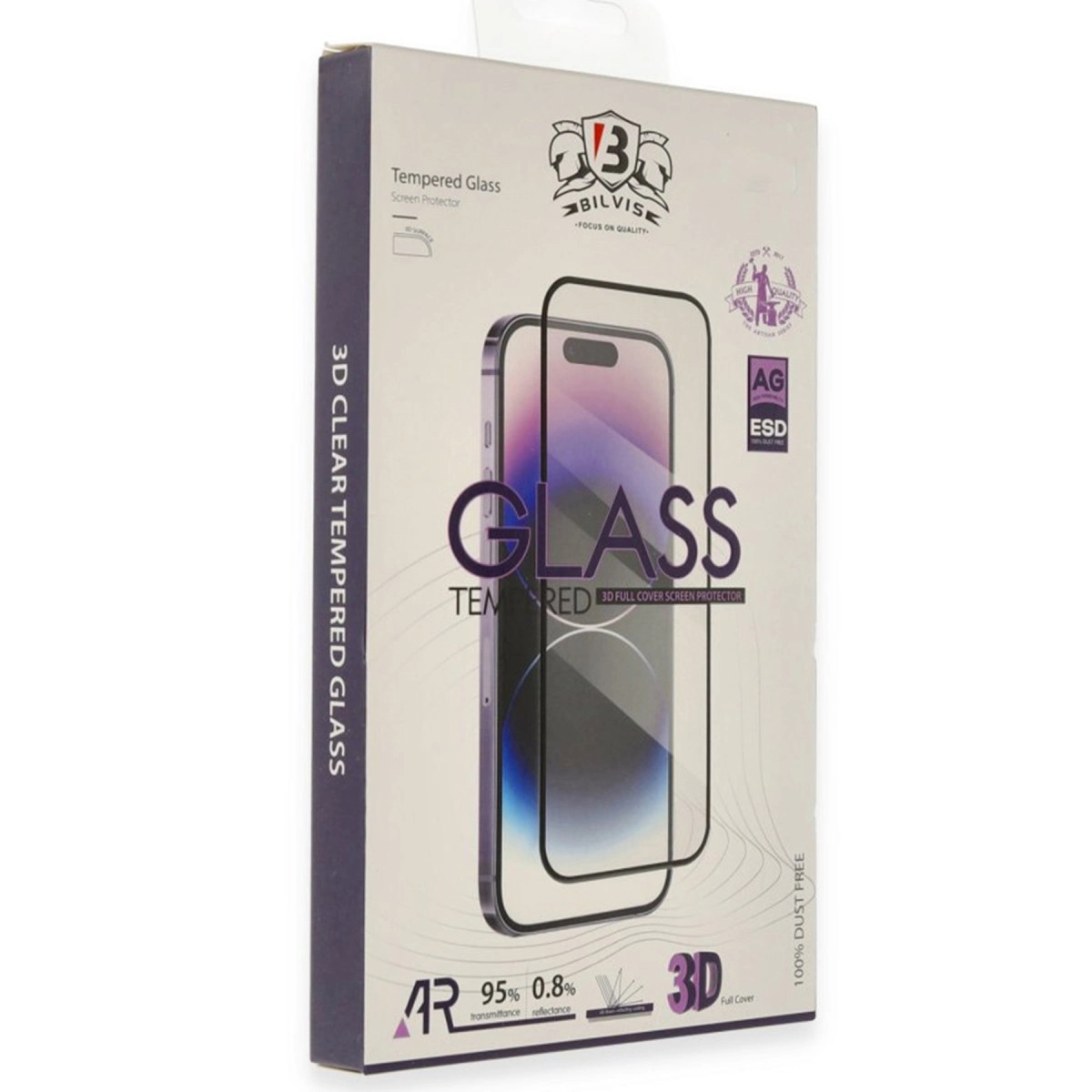 NEWFACE iPhone 16e Uyumlu Bilvis 3D Cam Ekran Koruyucu