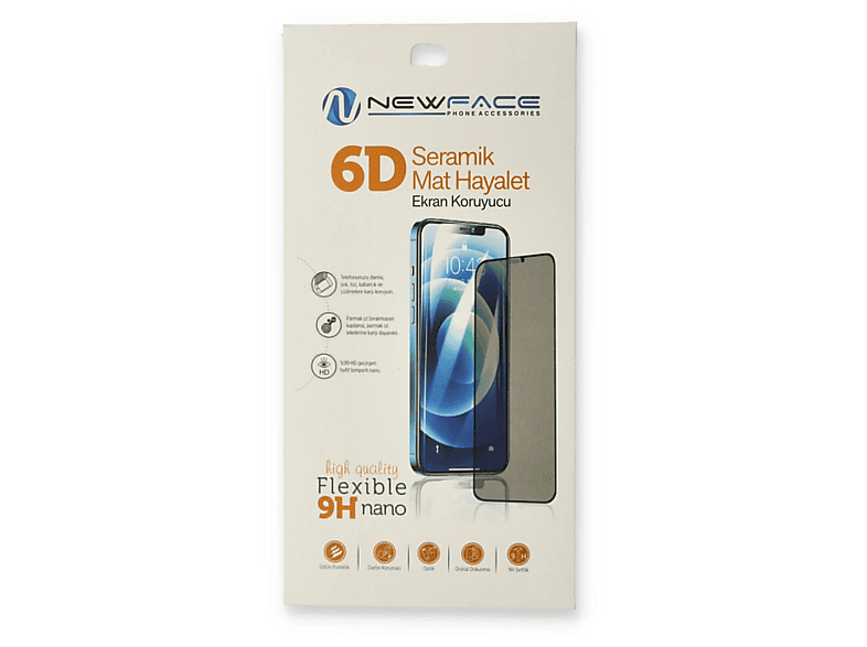 NEWFACE Samsung Galaxy A53 5G Uyumlu 6D Mat Seramik Hayalet Nano Ekran Koruyucu