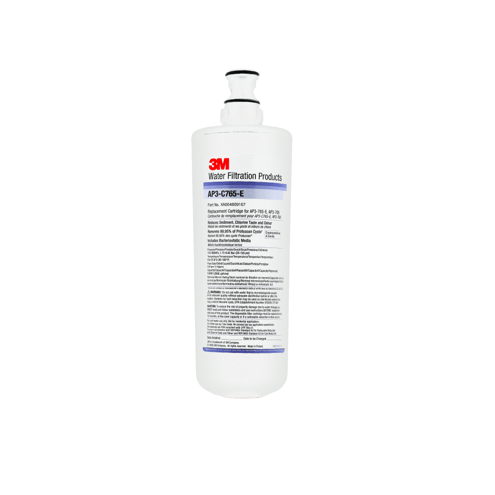 3M Wasserfilter AP3-C765-E Ersatzkartusche mit technischen Daten.