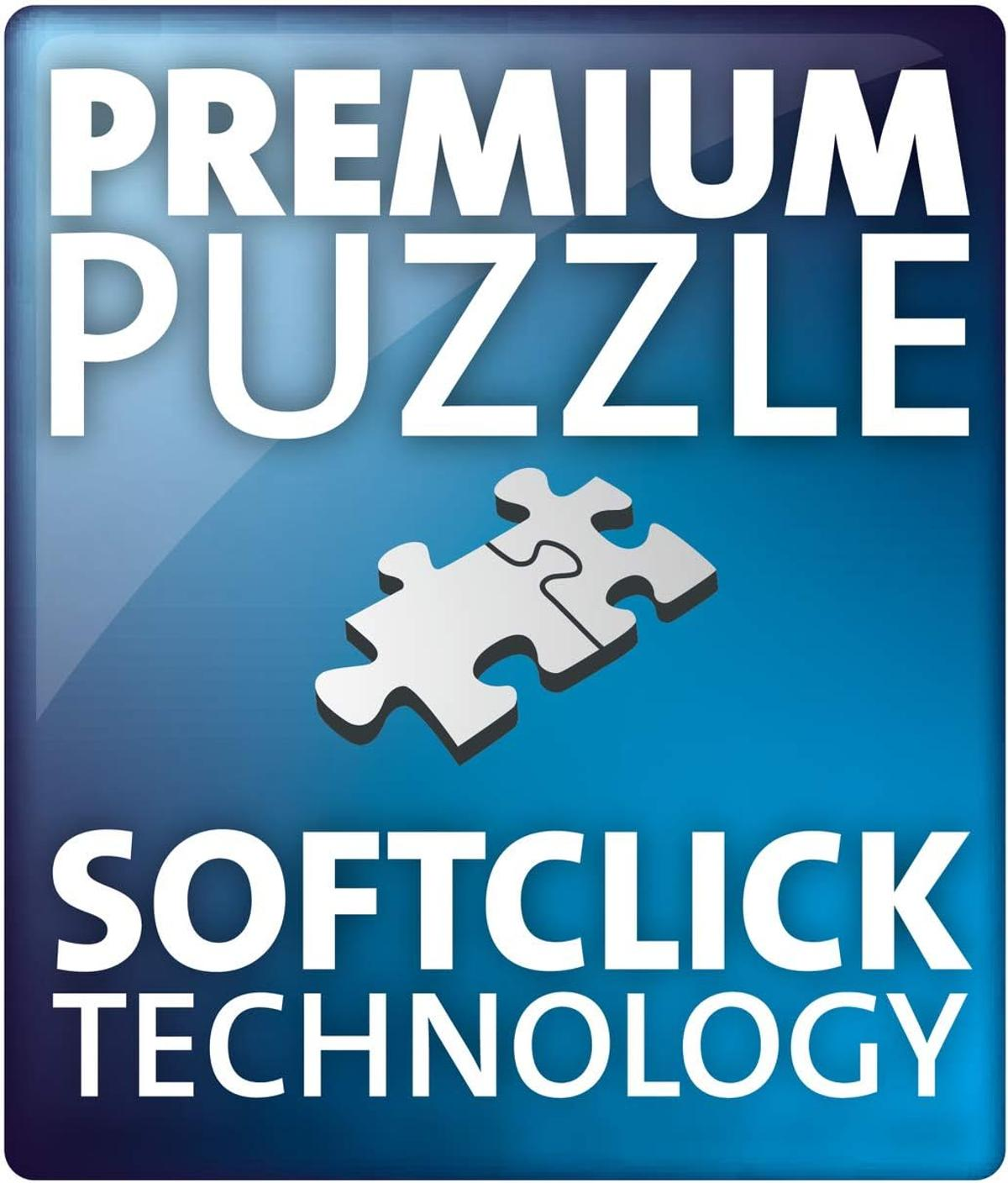 Premium Puzzle Softclick Technologie mit einem einzelnen Puzzleteil.