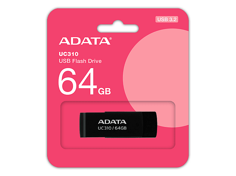 ADATA UC310 | USB-Flash-Laufwerk - 64 GB - USB 3.2 Gen 1 USB-Stick ...