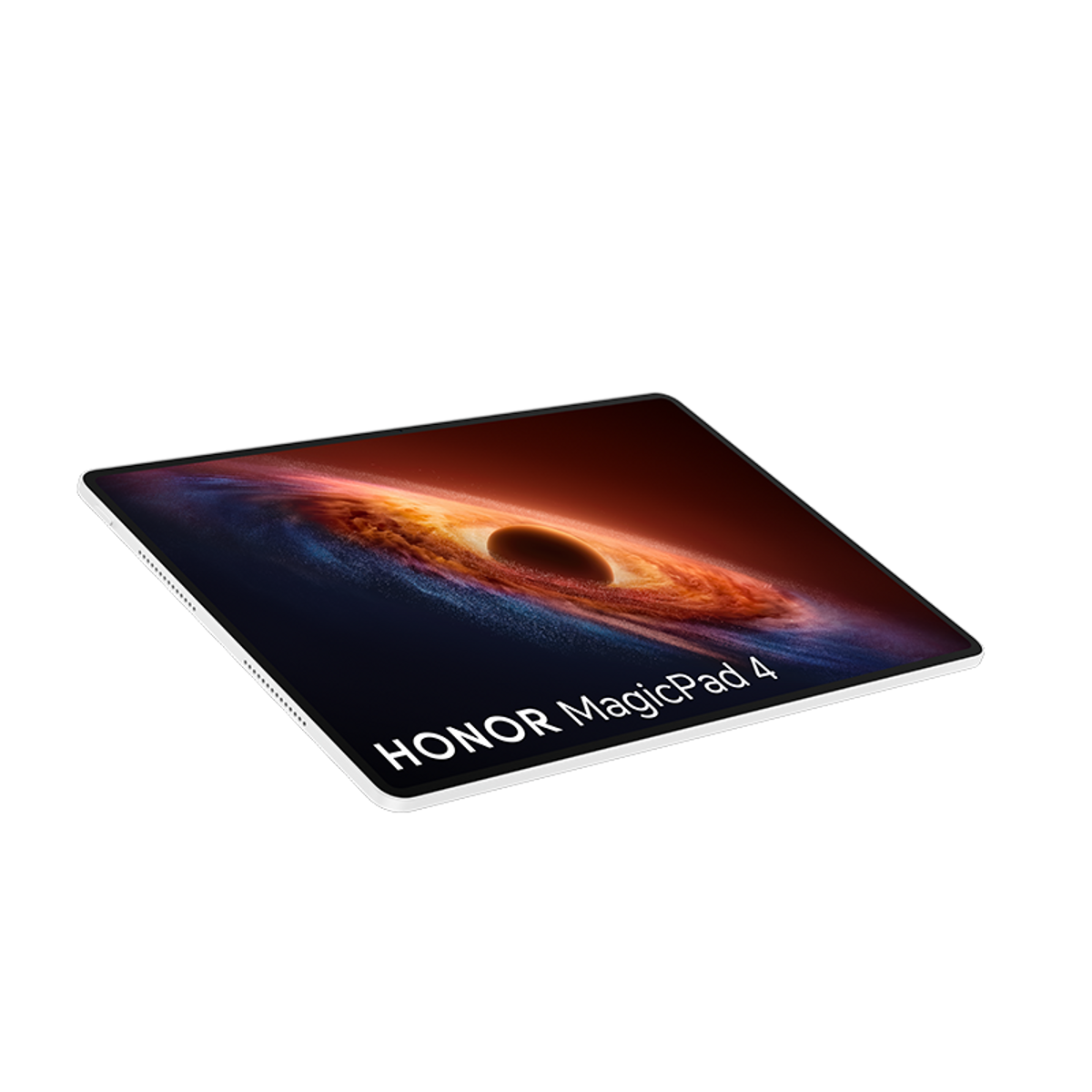 HONOR MagicPad 4 Tablet mit kosmischem Hintergrundbild.