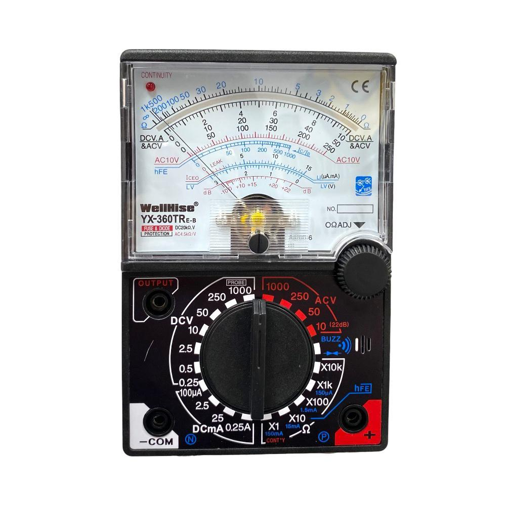 WELLHISE YX360 TREB Analog Multimetre