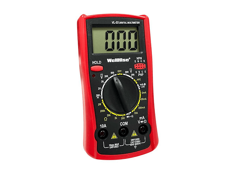 WELLHISE VL-33 Dijital Multimetre