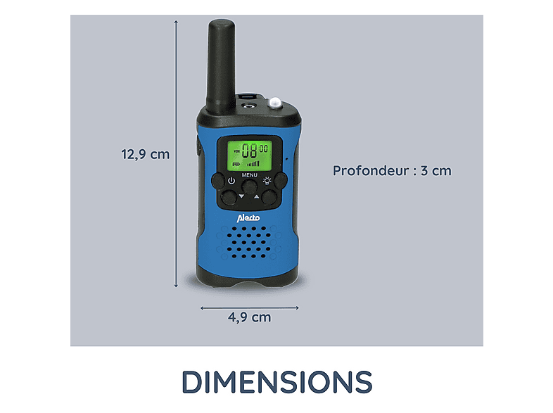Alecto FR-18 Twinset Oranje | | Walkie talkies