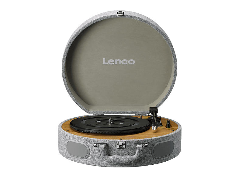 LENCO LS-66-GY Dahili Hoparlör ve Bluetooth Özellikli Ahşap Pikap