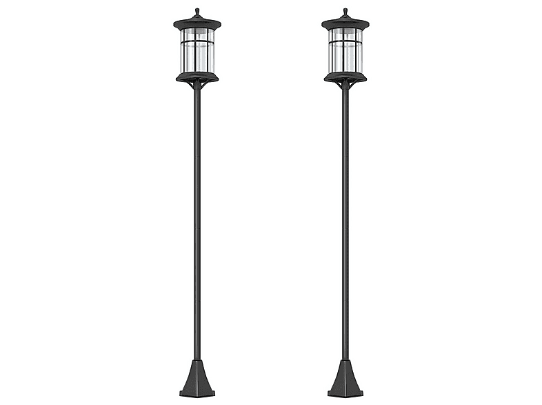 Luz solar | B30-054V01BK OUTSUNNY, Negro | MediaMarkt