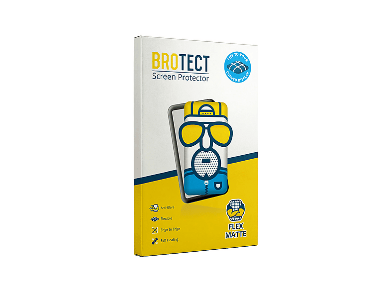 BROTECT Full-Cover Screen Protector 2 Stuks Voor Motorola Signature - 3D Curved