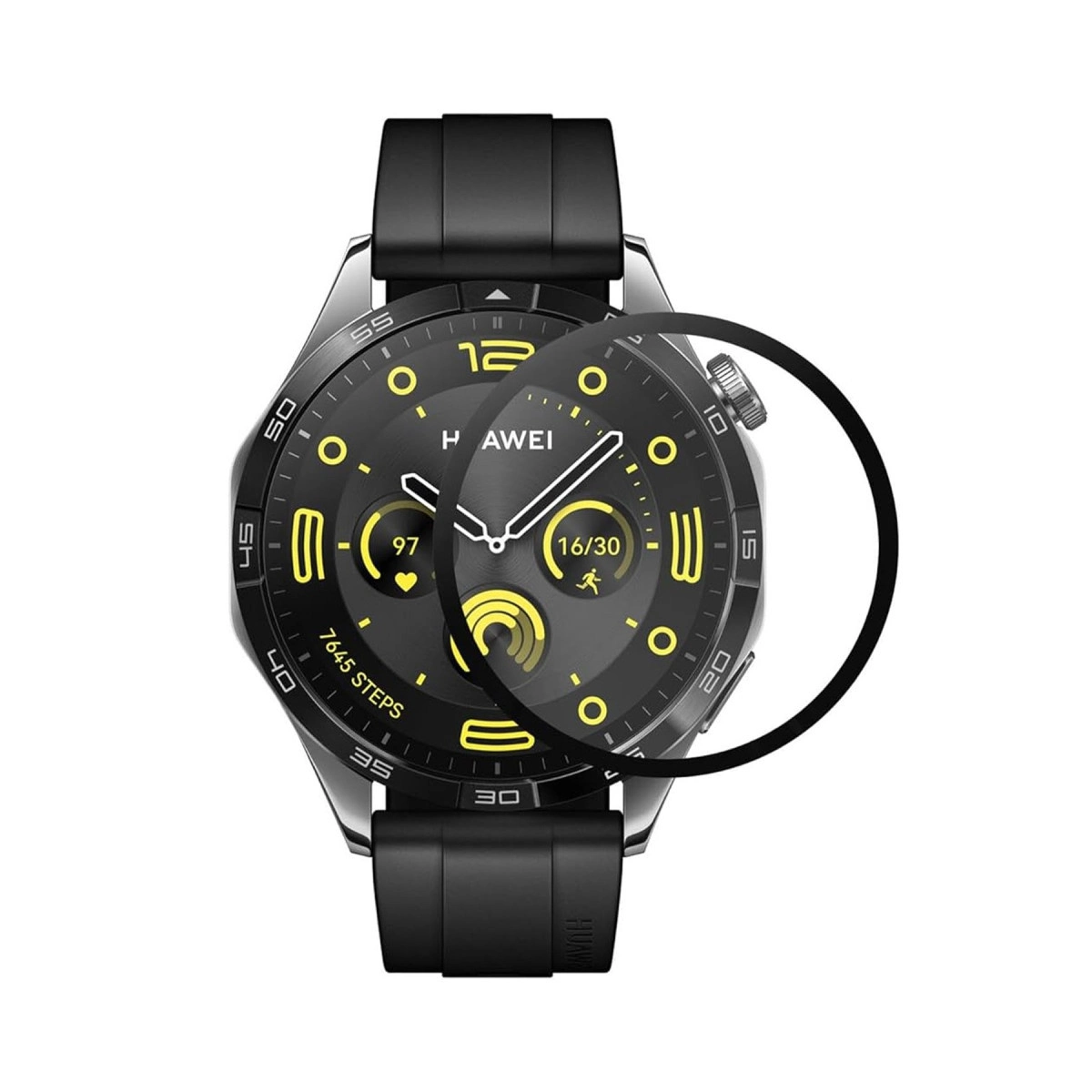 NEWFACE Huawei Gt4 46mm 22mm Uyumlu Polymer Nano Ekran Koruyucu