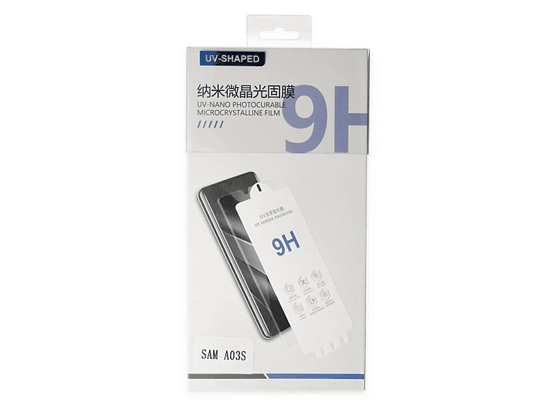 NEWFACE Samsung Galaxy A03s Uyumlu Uv Polymer Nano Ekran Koruyucu