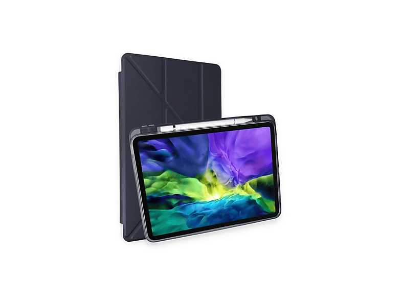 EVIMDEYOKYOK Kalemlikli Mars Apple iPad Air 4 10.9 Uyumlu Tablet Kılıfı Lacivert