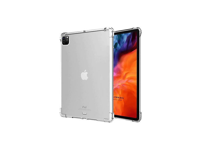 NEWFACE Anti Shock  Silikon Apple iPad Pro 11 (2018) Tablet Kılıfı Şeffaf
