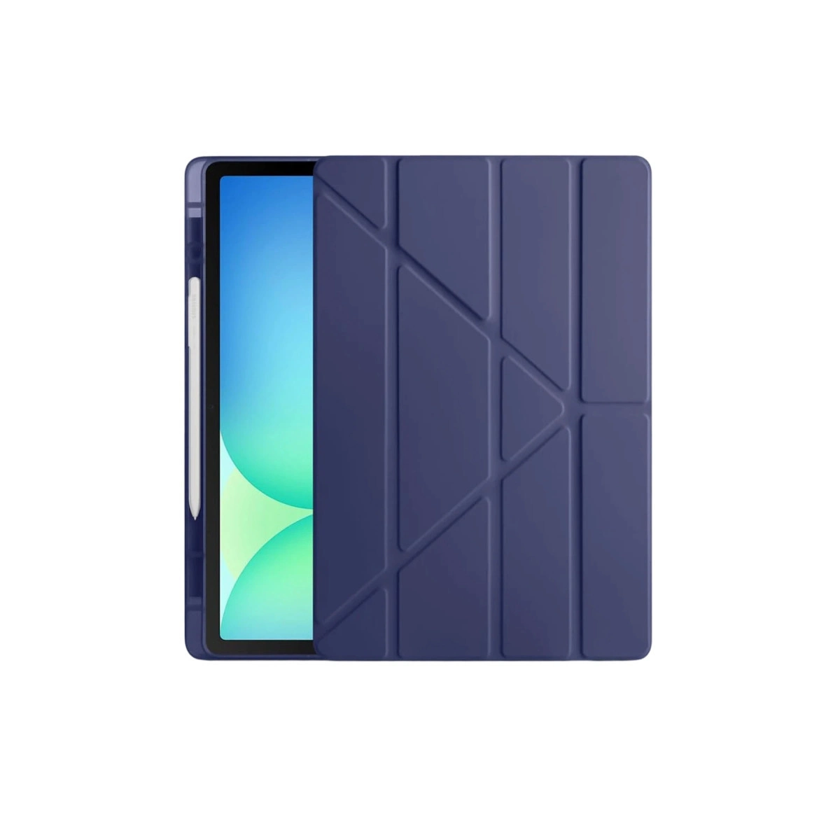 NEWFACE Kalemlikli Hugo  ı Apple iPad Pro 11 (2024) Tablet Kılıfı Lacivert