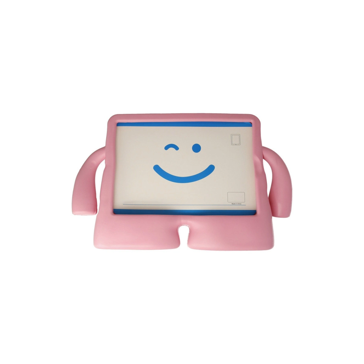 NEWFACE Karakter Silikon Samsung Galaxy Tab A9 Plus Uyumlu Tablet Kılıfı Açık Pembe