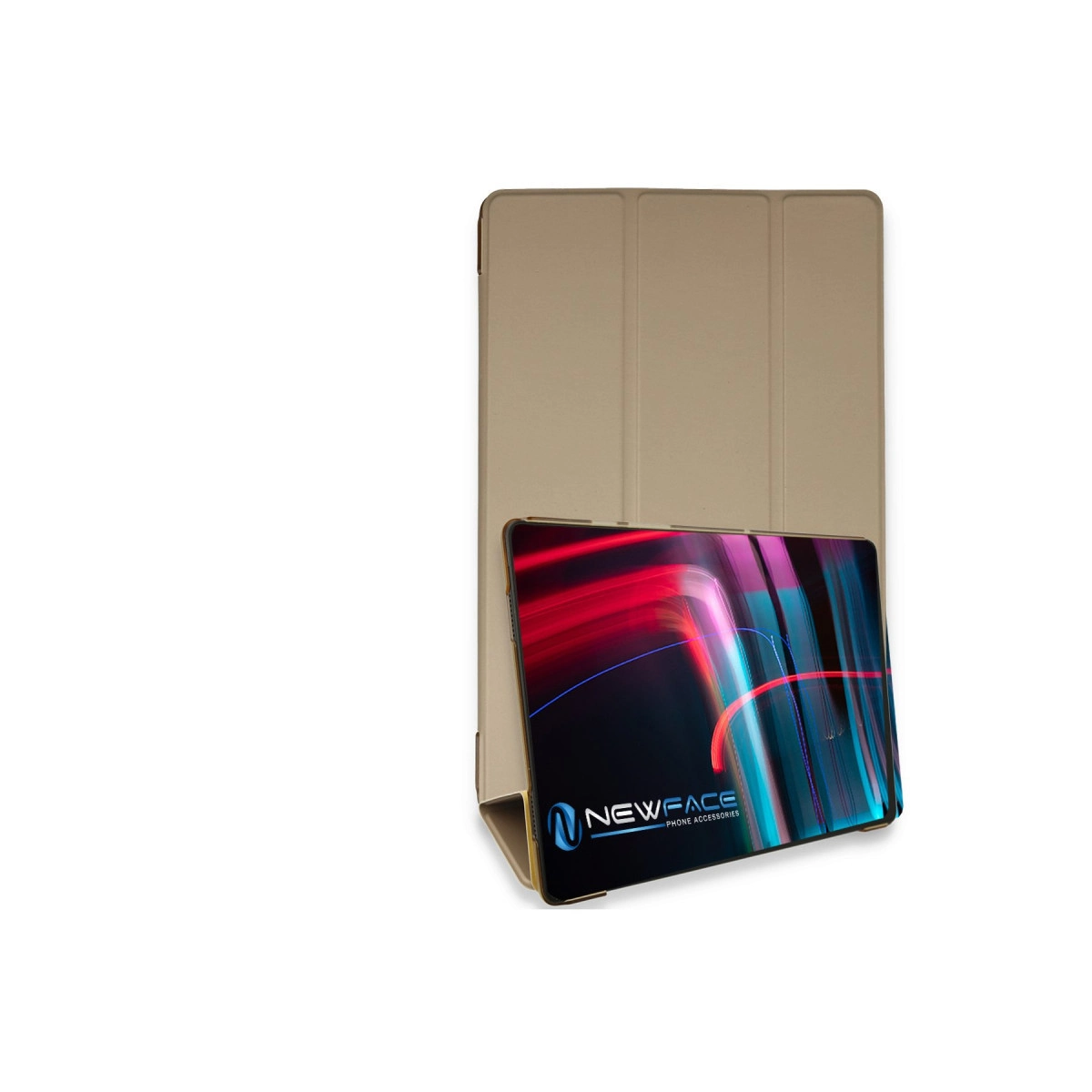 NEWFACE Smart Apple iPad Pro 11 (2021) Tablet Kılıfı Gold