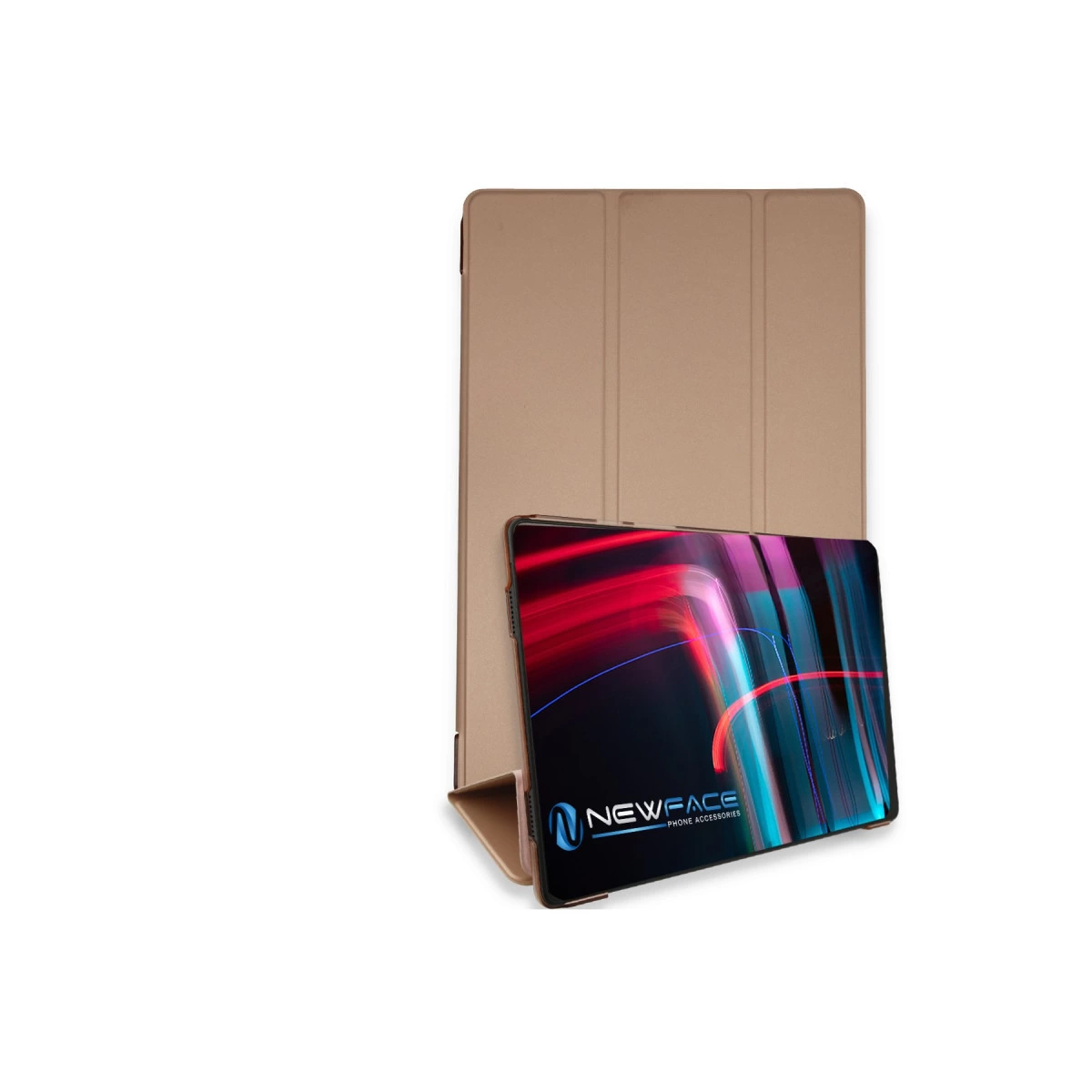 NEWFACE Smart Xiaomi Redmi Pad Uyumlu Tablet Kılıfı Rose Gold
