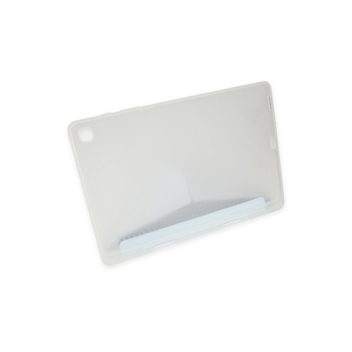 Kalem tutuculu yarı saydam tablet kılıfı.