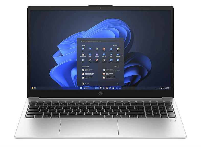 HP 250R G10, Notebook, mit 15,6 Zoll Display, Intel® Core™ 5,120U ...