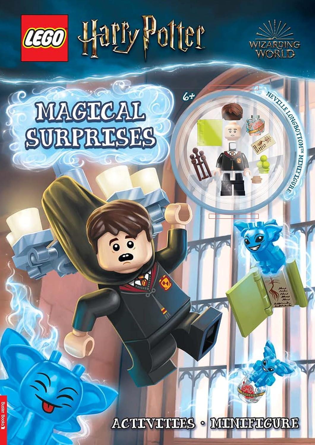 LEGO Harry Potter kitabı Büyülü Sürprizler, Neville Longbottom minifigürü.