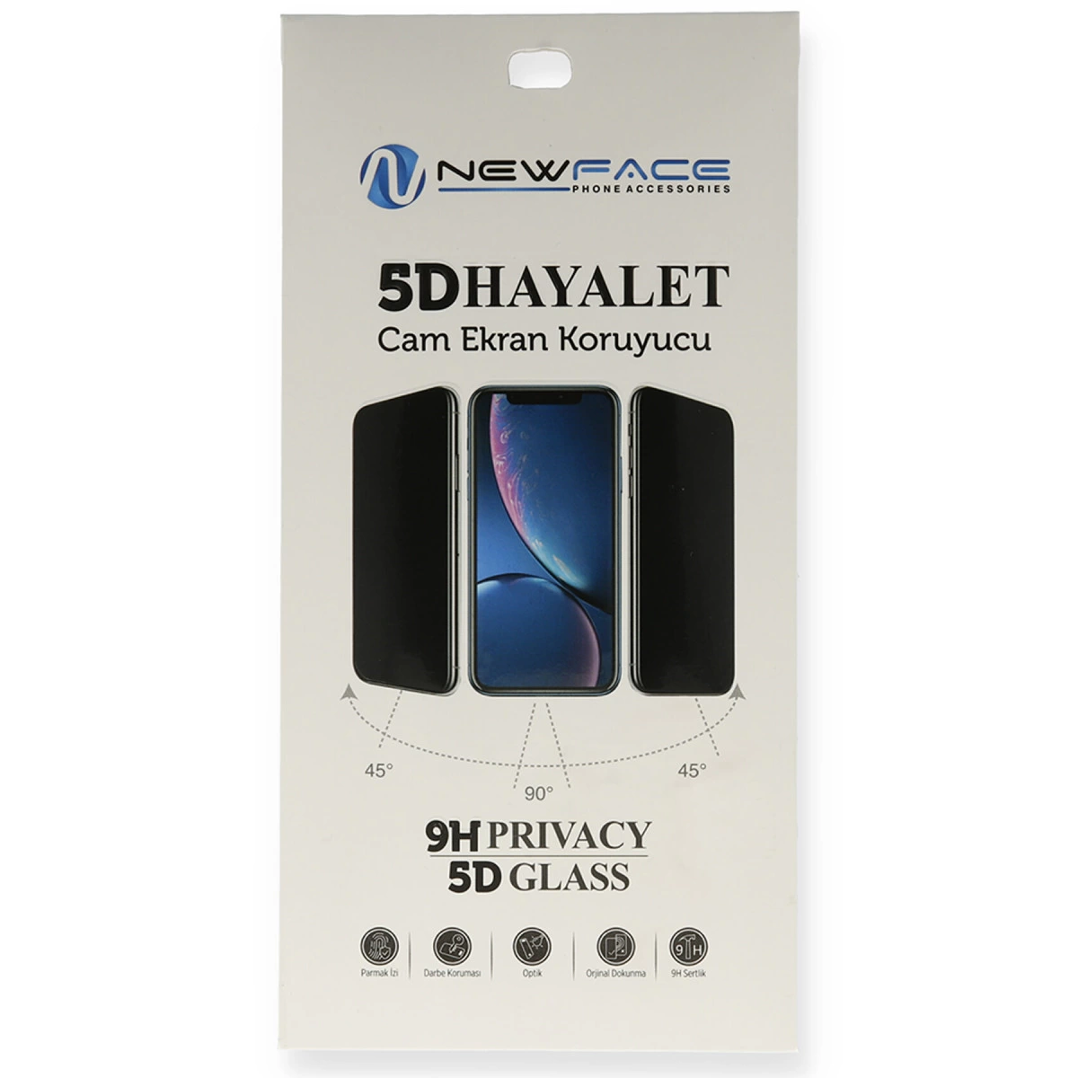 NEWFACE Samsung Galaxy A72 Uyumlu 5D Hayalet Cam Ekran Koruyucu Mediamarkt