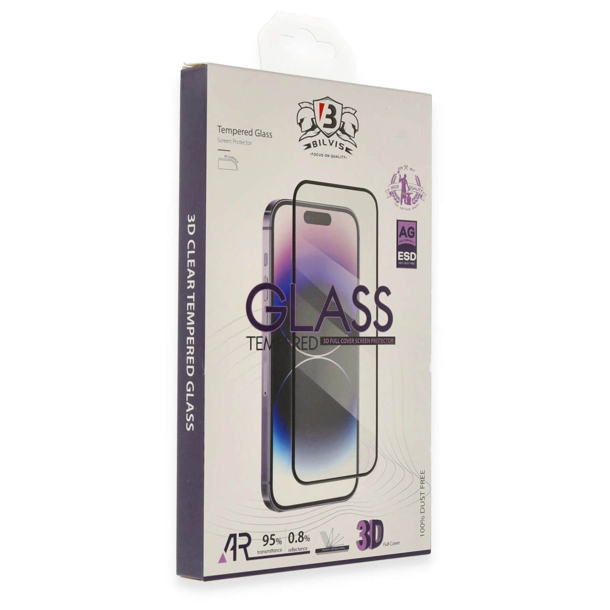 NEWFACE Samsung Galaxy S25 Ultra Uyumlu Bilvis 3D Cam Ekran Koruyucu