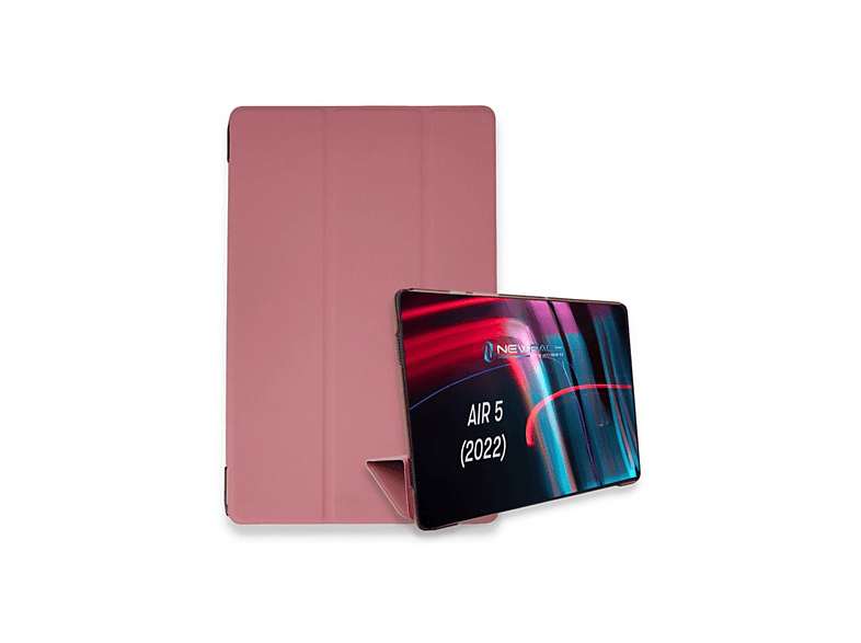 NEWFACE Smart Apple iPad Air 5 (2022) Uyumlu Tablet Kılıfı Pembe