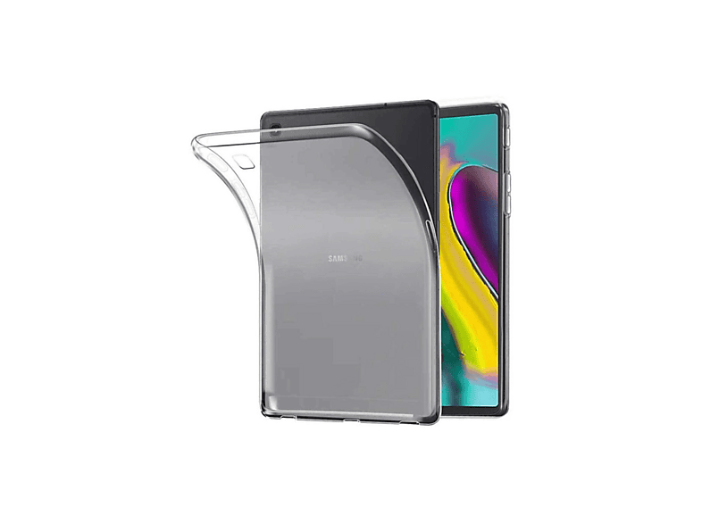 NEWFACE Şeffaf Silikon Samsung Galaxy T720 Tab S5e 10.5 Uyumlu Tablet Kılıfı Şeffaf