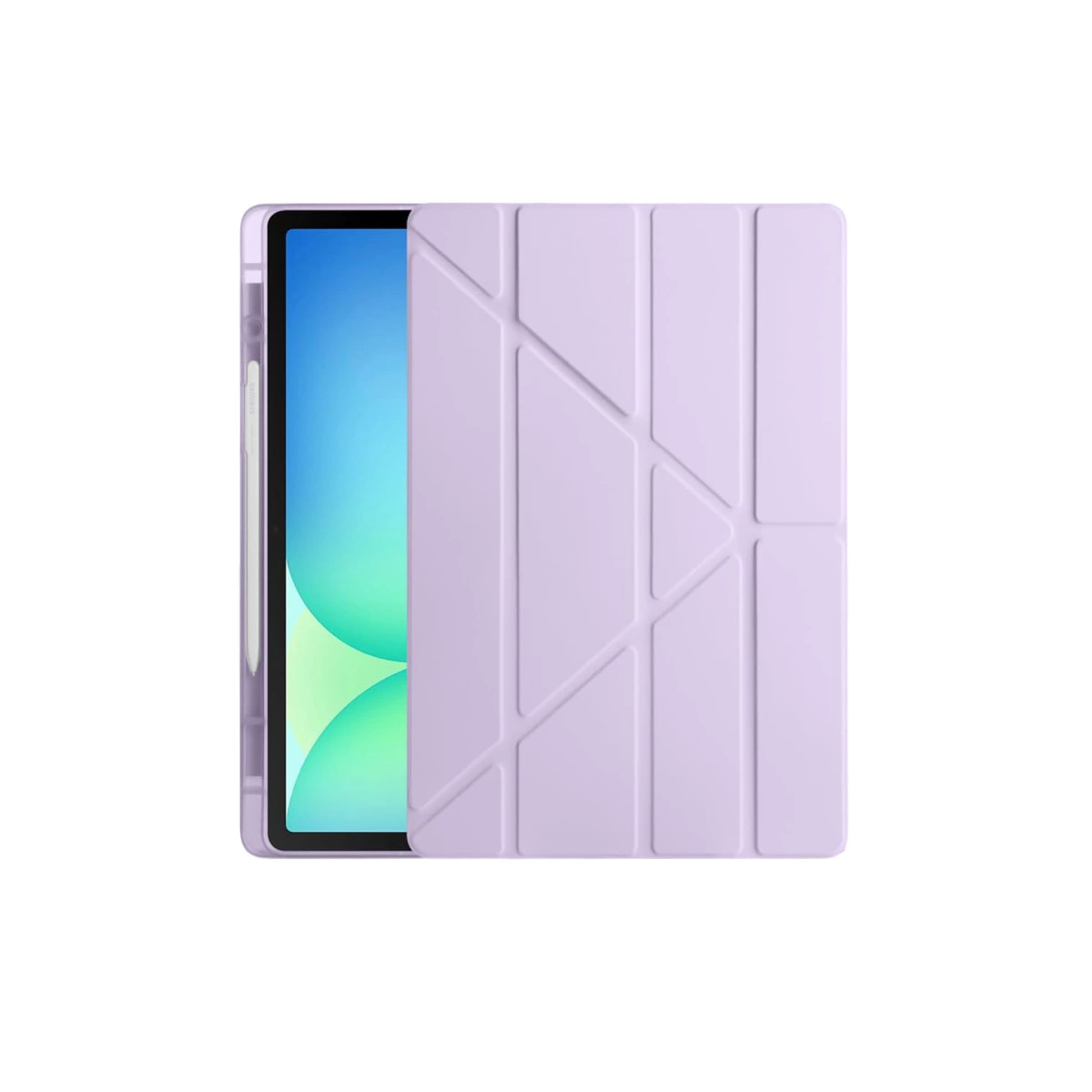 NEWFACE Kalemlikli Mars Huawei Honor Pad X9 11.5 Uyumlu Tablet Kılıfı Lavender