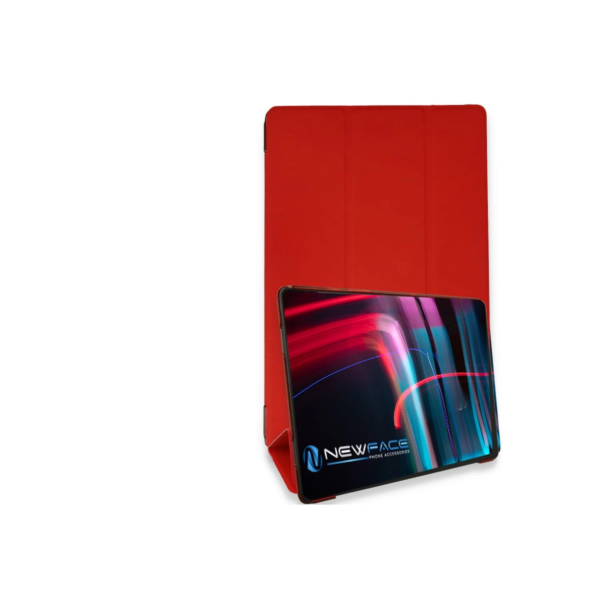 NEWFACE Smart Huawei Honor Pad 8 12 Uyumlu Tablet Kılıfı Kırmızı