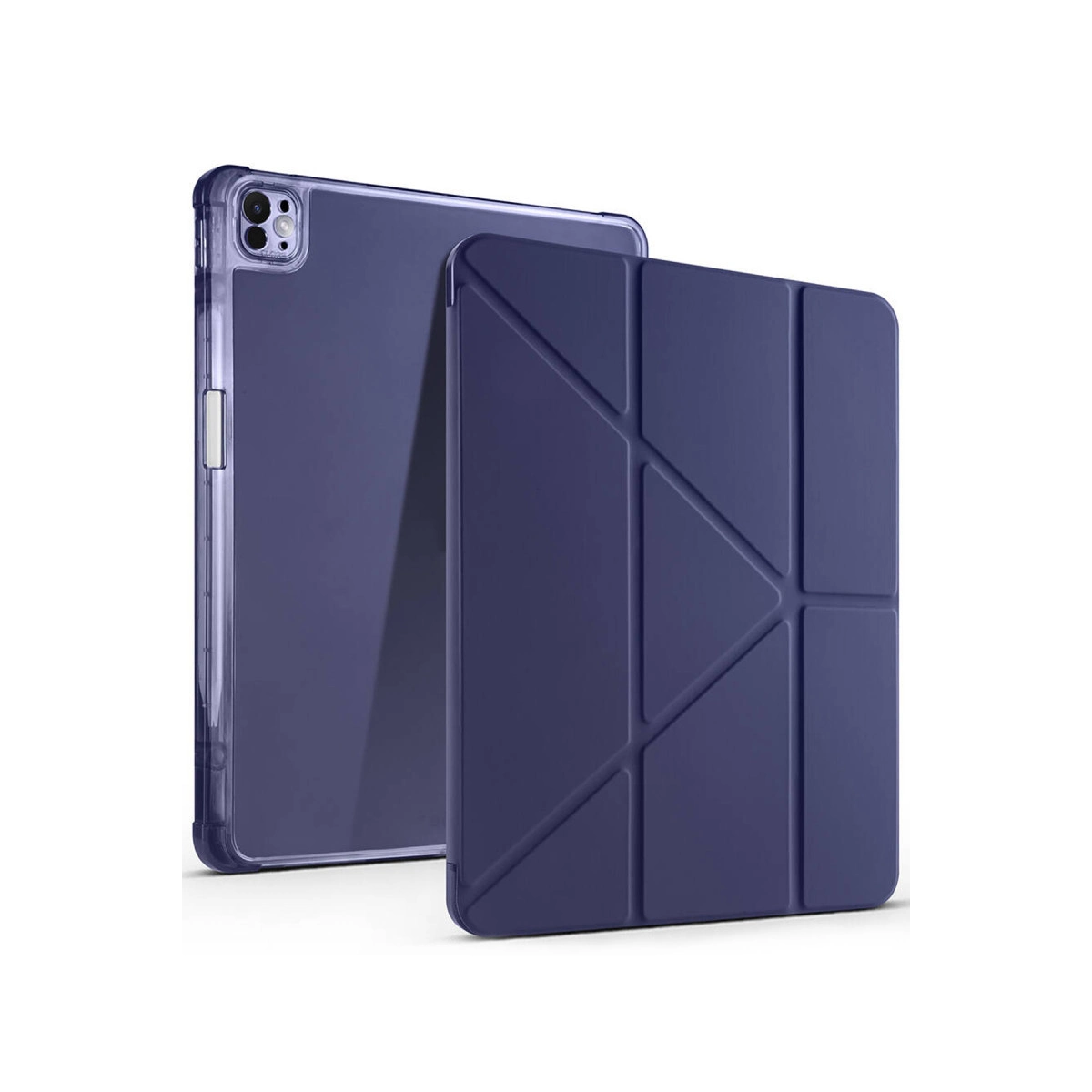 NEWFACE Kalemlikli Mars Apple iPad Air 13 (2024) Uyumlu Tablet Kılıfı Lacivert