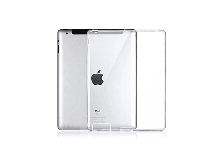 NEWFACE Şeffaf Silikon Apple iPad 4 9.7 Uyumlu Tablet Kılıfı Şeffaf