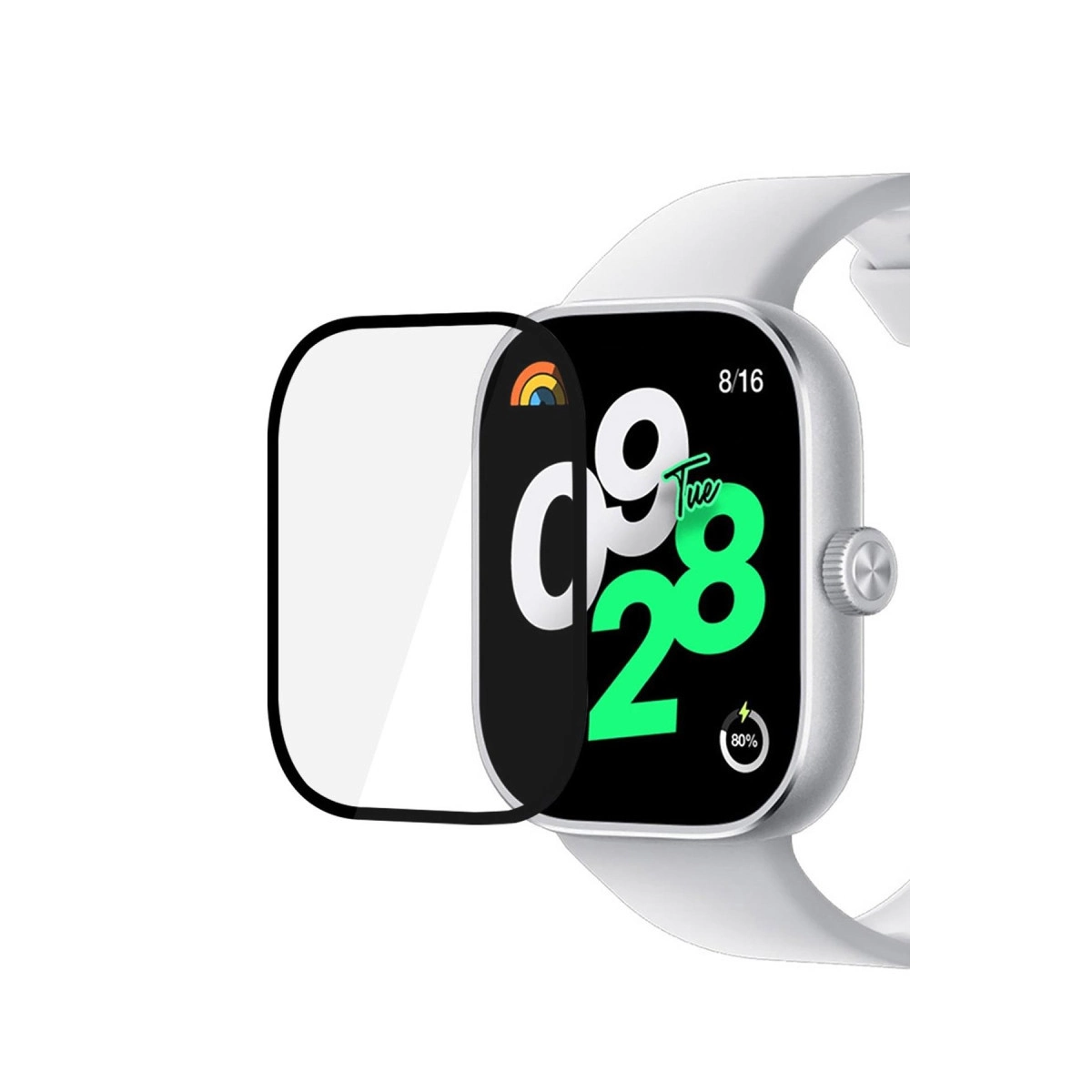 NEWFACE Xiaomi Redmi Watch 4 Uyumlu Polymer Nano Ekran Koruyucu