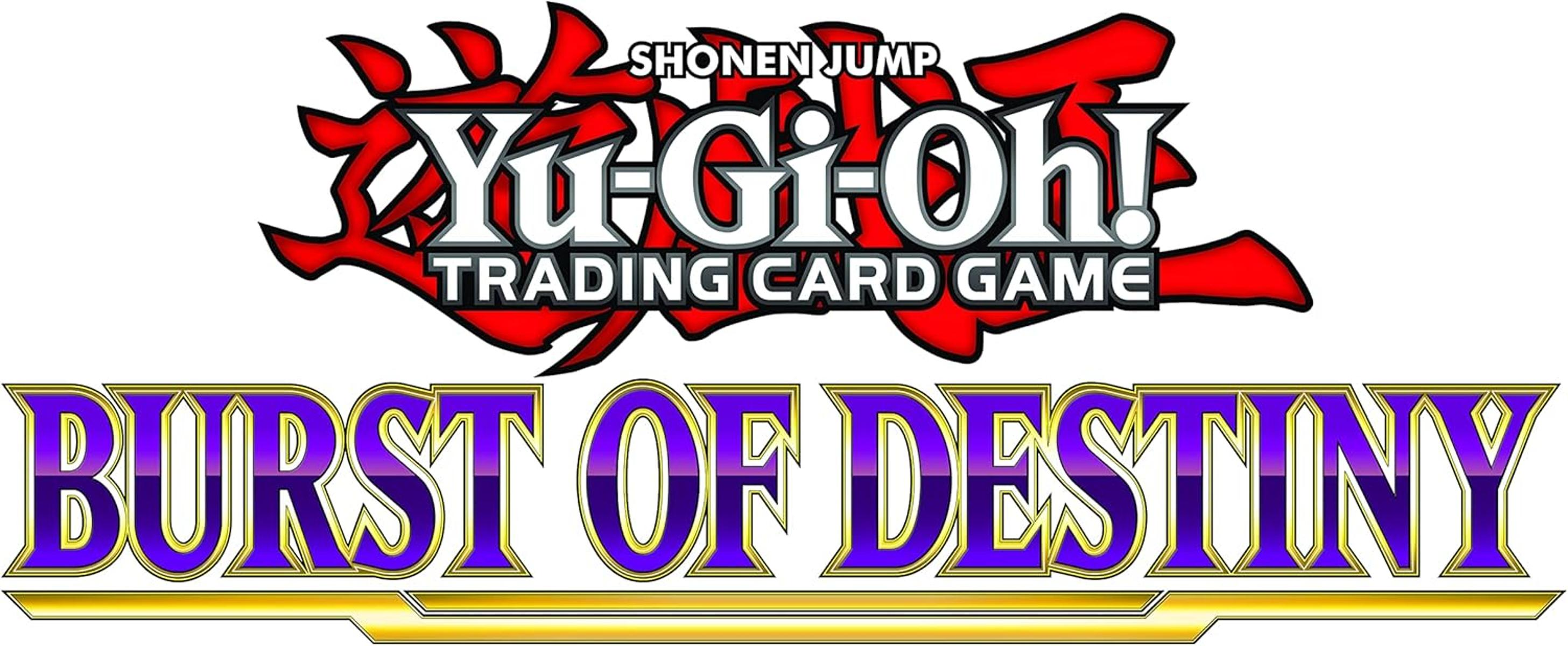 Yu-Gi-Oh! Trading Card Game Burst of Destiny Logo