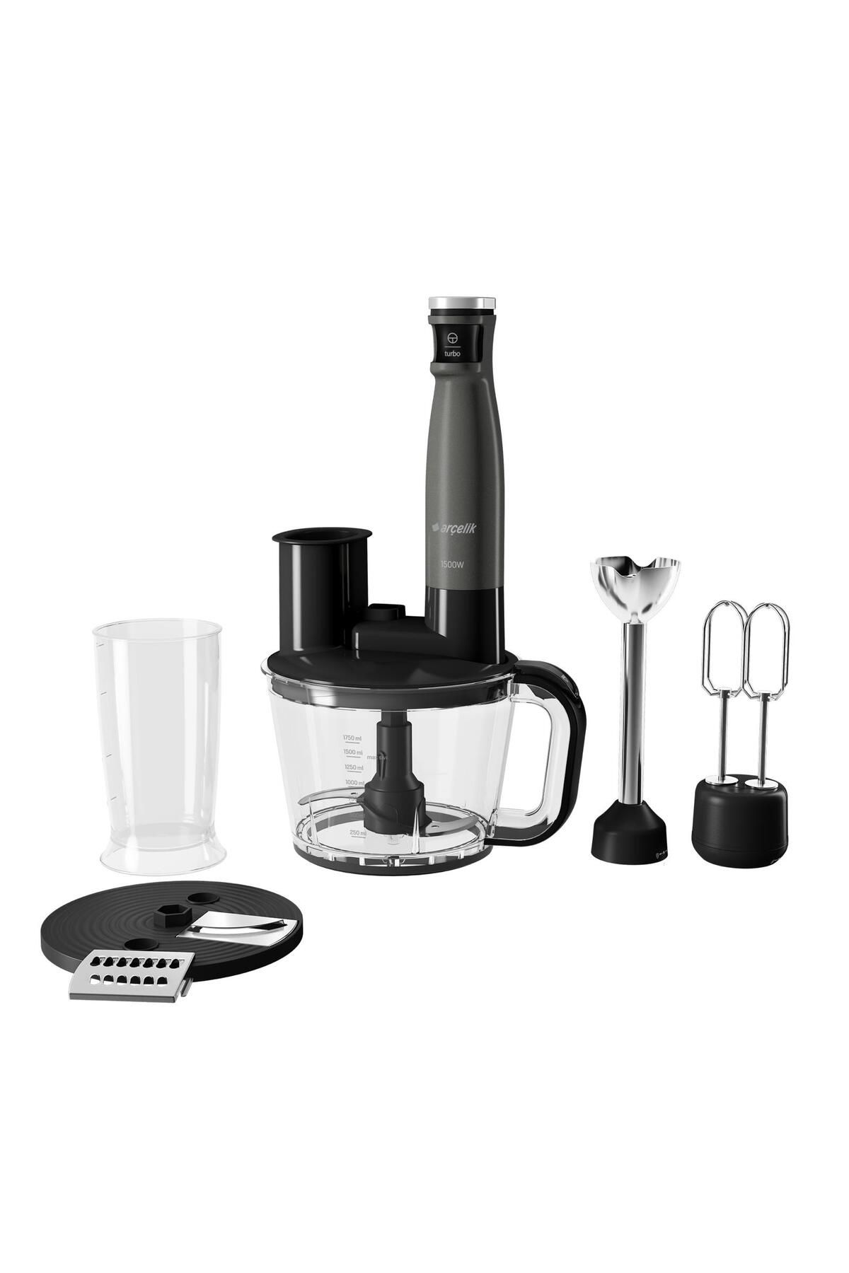 ARCELIK RHB 6050 G 1500 W El Blender Seti Gri