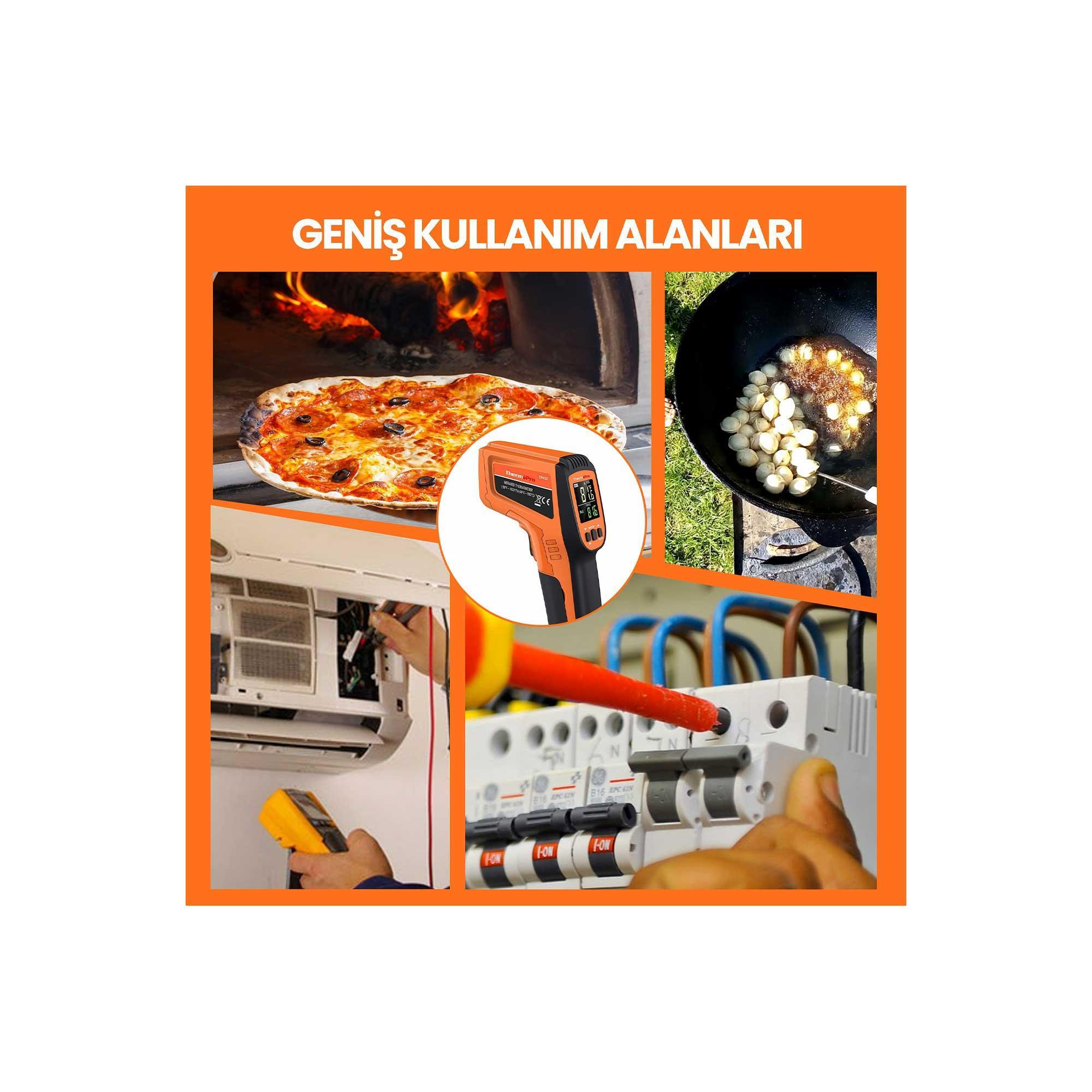 Kolajde pizza, kızartma, klima bakımı ve elektrik işleri gösteriliyor.