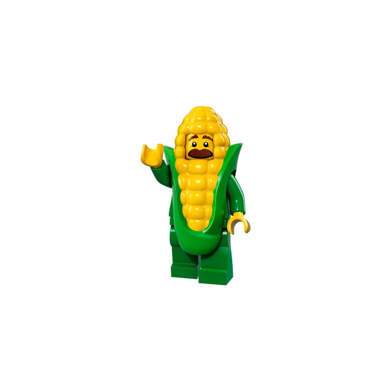 Mısır kostümlü bir Lego minifigürü el sallıyor.
