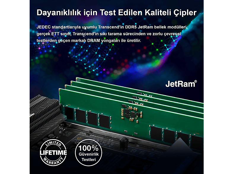 TRANSCEND Transcend JetRam JM4800ASE-16G 16GB DDR5 4800MHz CL40