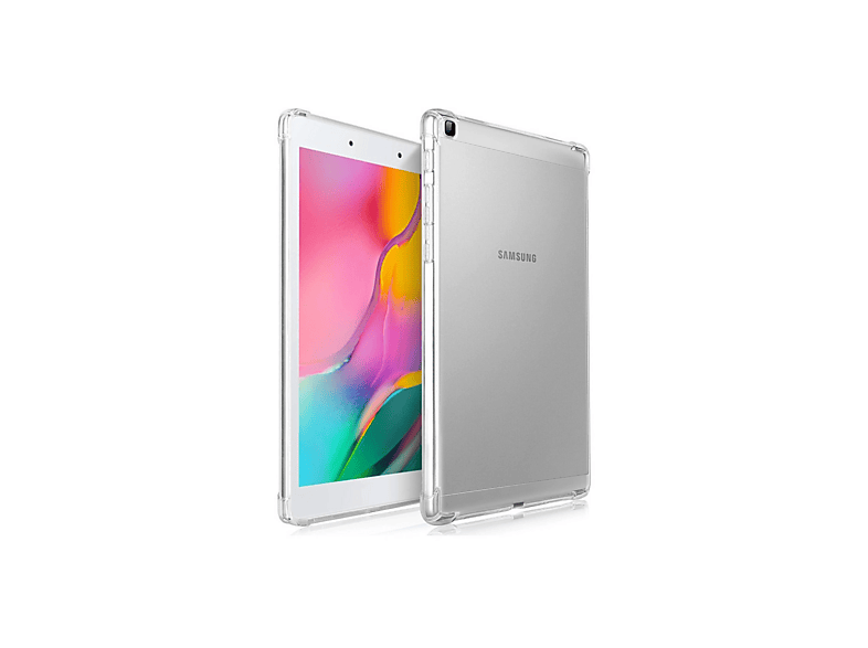 NEWFACE Anti Shock  Silikon Samsung Galaxy T290 Tab A 8 Tablet Kılıfı Şeffaf