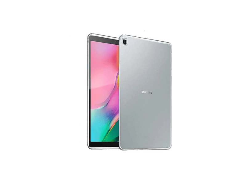 NEWFACE Şeffaf Silikon Samsung Galaxy T500 Tab A7 10.4 Uyumlu Tablet Kılıfı Şeffaf