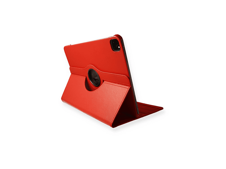 NEWFACE 360 Deri iPad Pro 11 (2020) Uyumlu Tablet Kılıfı Kırmızı
