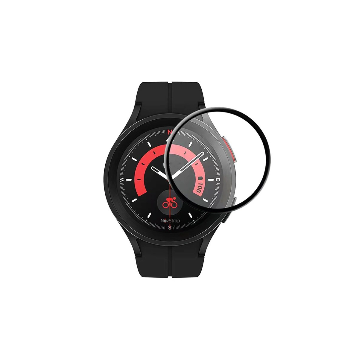 NEWFACE Watch 5 Pro 45mm Uyumlu Polymer Nano Ekran Koruyucu