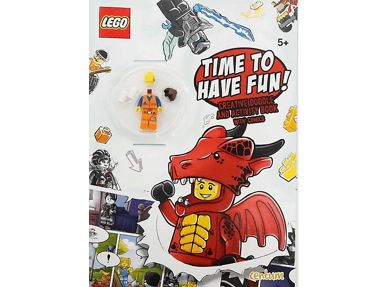 LEGO Time to Have Fun: Creative Doodle and Activity Book