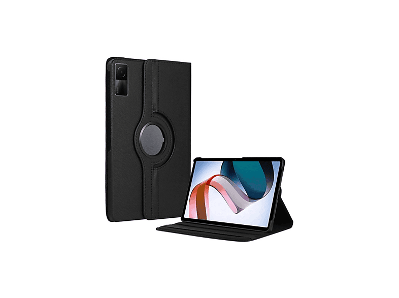 EVIMDEYOKYOK 360 Deri Xiaomi Redmi Pad Se 4g Uyumlu Tablet Kılıfı Siyah