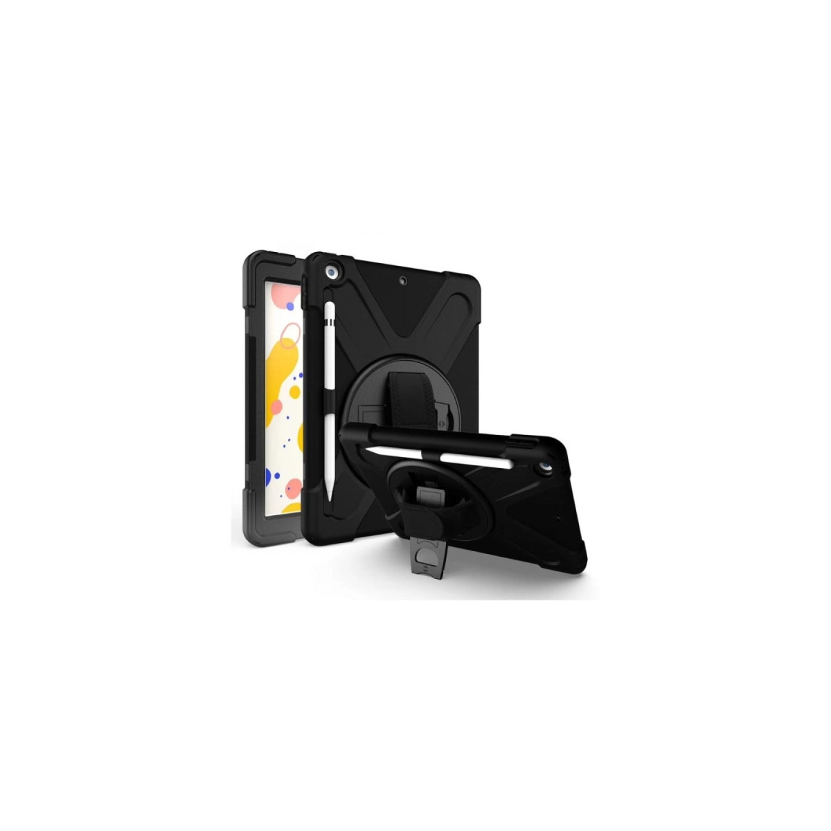 NEWFACE Amazing Kapak Apple iPad Air 11 (2024) Uyumlu Tablet Kılıfı Siyah