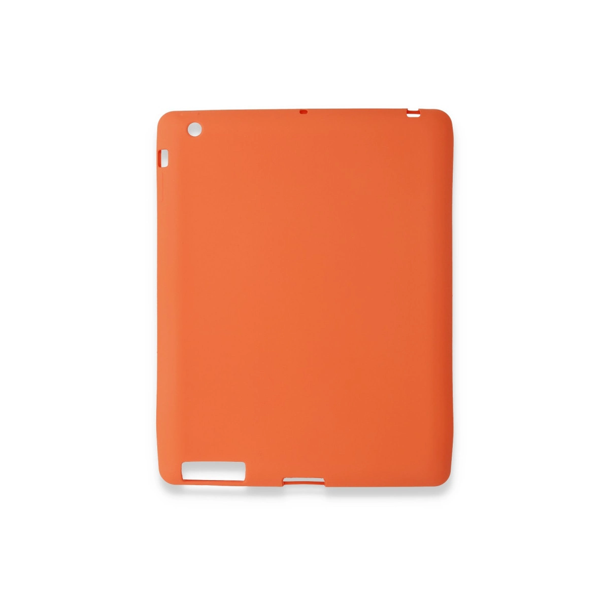 NEWFACE Evo Silikon Apple iPad 4 9.7 Uyumlu Tablet Kılıfı Turuncu